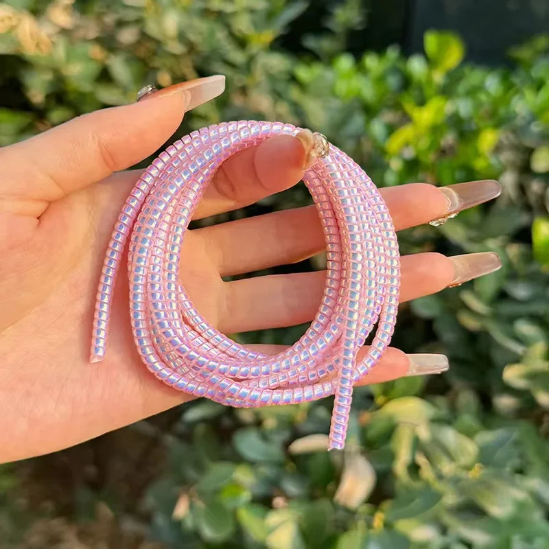 Spring Roll Wrapper - For iPhone/Samsung/Huawei/Xiaomi Data Line Decoration Winder