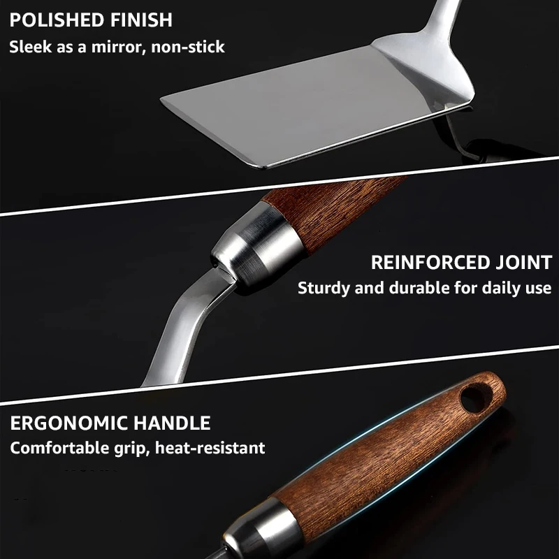 Stainless Steel Spatula with W - Okonomiyaki Spatula 评论和价格