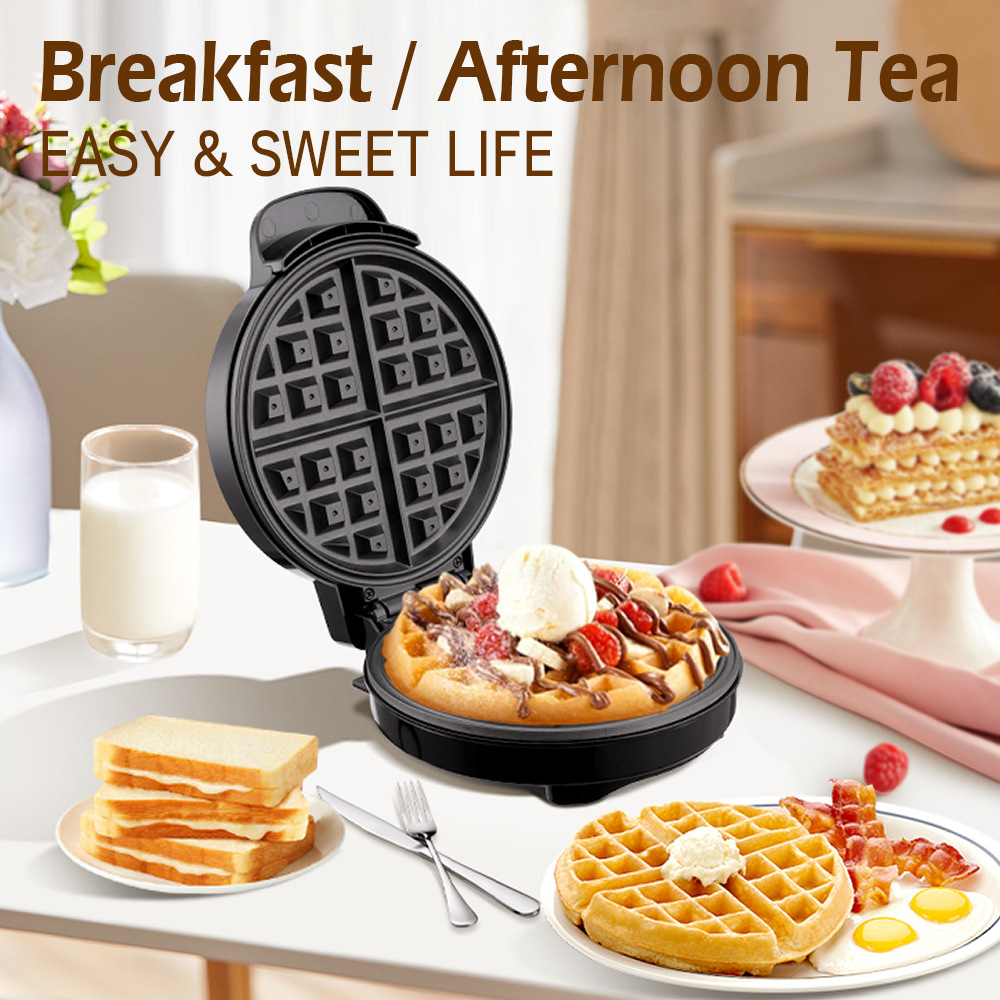 Breakfast Waffle Molds Egg Cak - Mini Pancake Griddle 评论和价格