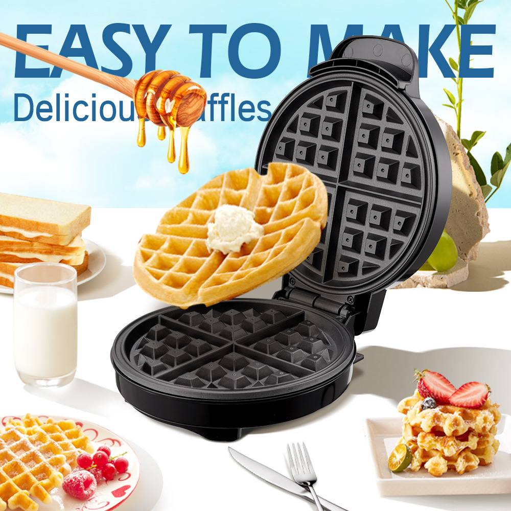 Breakfast Waffle Molds Egg Cak - Mini Pancake Griddle 评论和价格