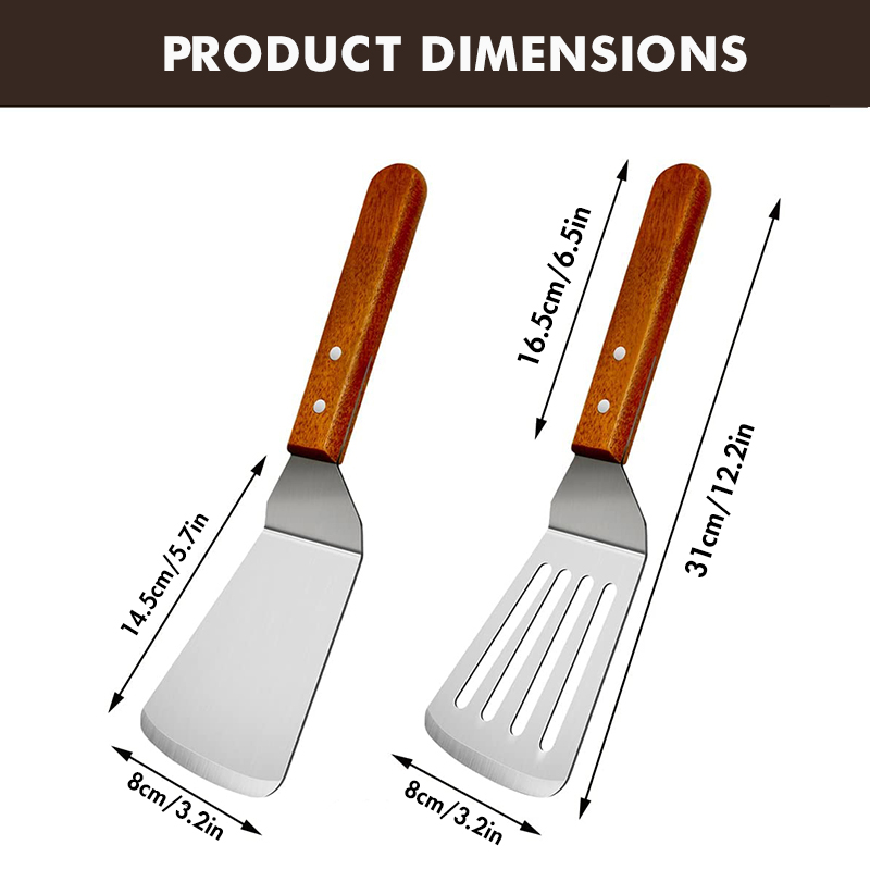 Metal Spatulas for Cast Iron S - Okonomiyaki Spatula 评论和价格