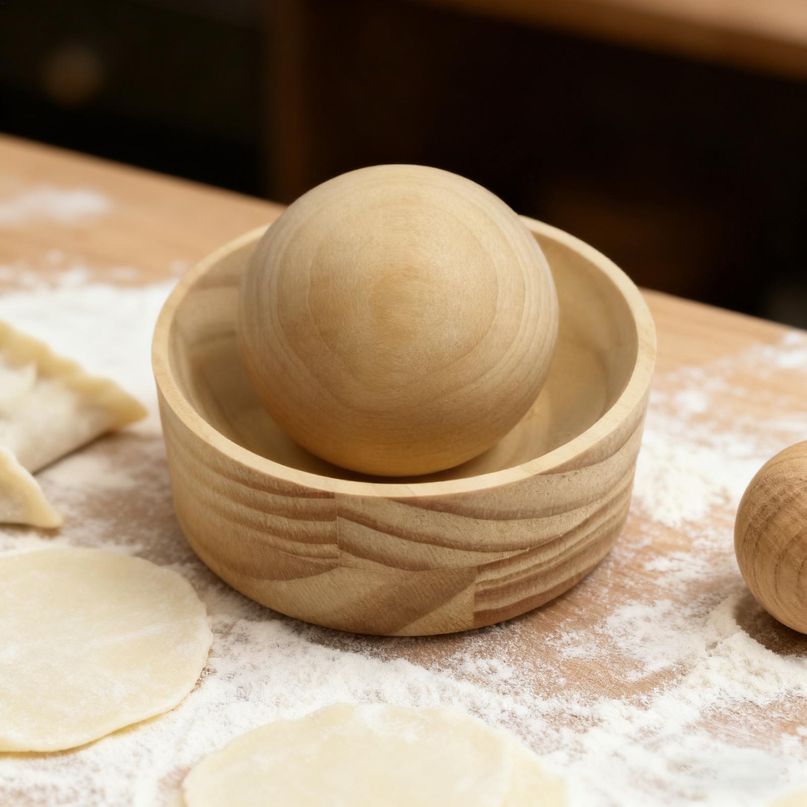 Wood Dumpling Maker Mold And B - Dumpling Press Set 评论和价格
