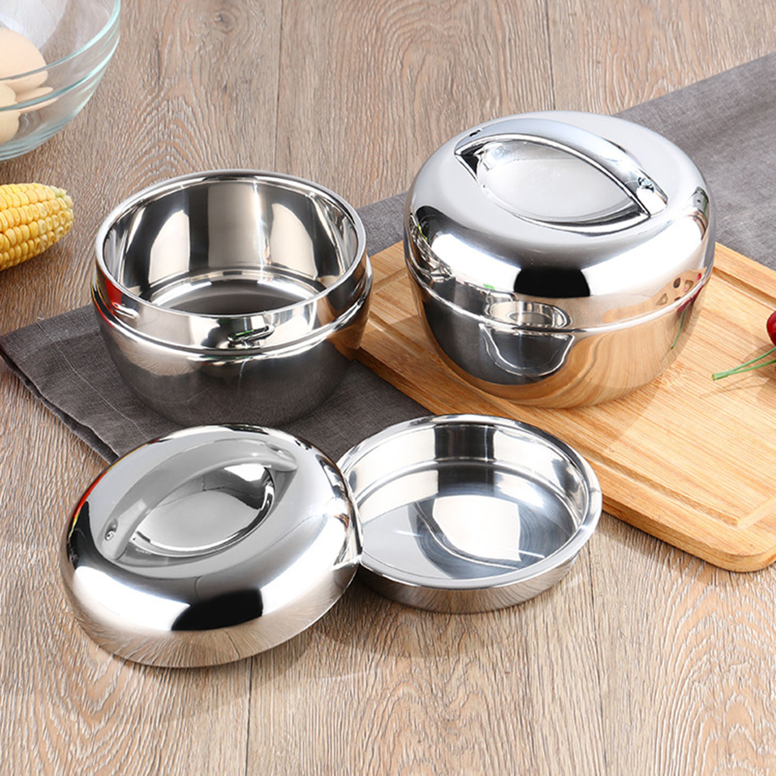 Stainless Steel Insulated Ther - Dim Sum Basket 评论和价格
