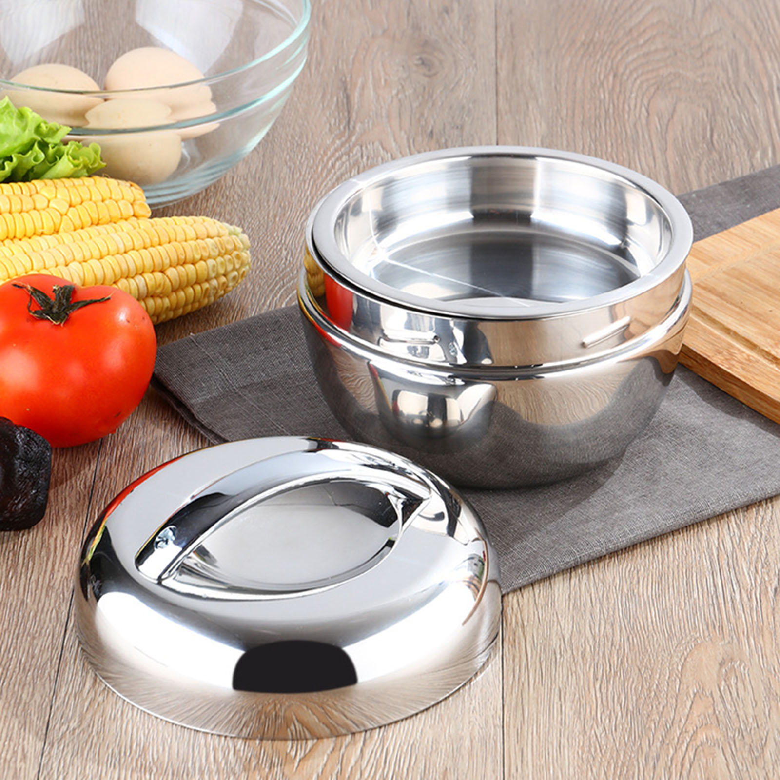Stainless Steel Insulated Ther - Dim Sum Basket 评论和价格