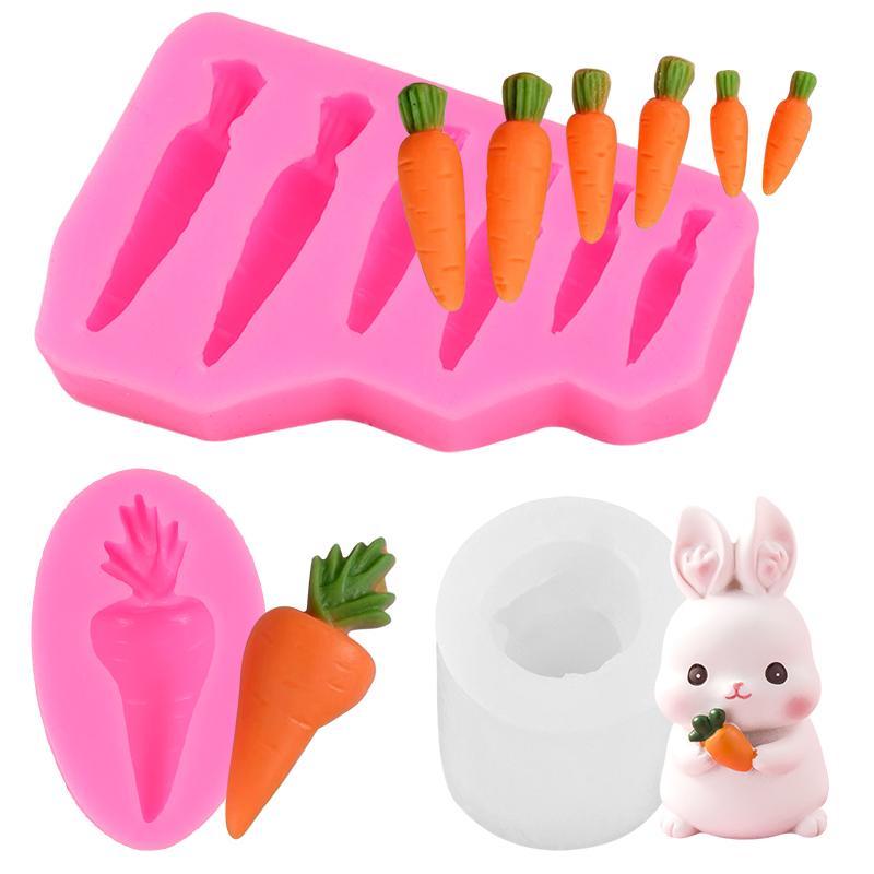 3D Easter Rabbit Silicone Mold - Bunny Cake Mold 评论和价格