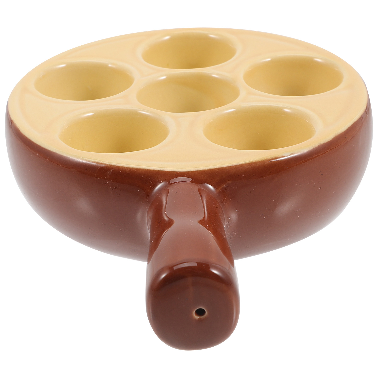 Ceramic Escargot Serving Dish  - Takoyaki Grill Plate 评论和价格